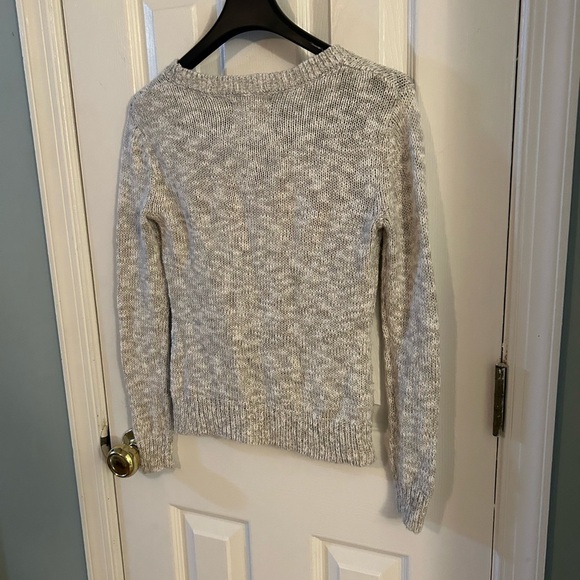 Justice gray sweater with sequined hope - Picture 3 of 3